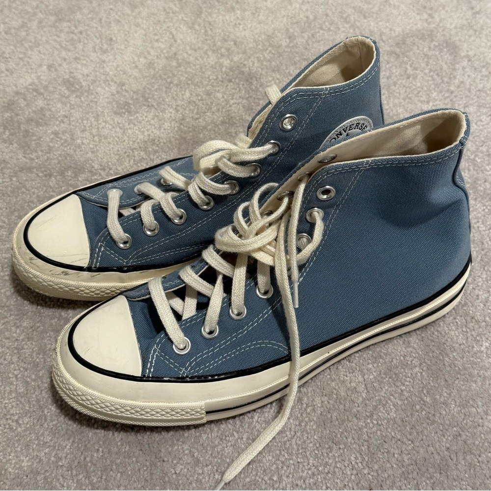 Converse Classic Blue Canvas Sneakers